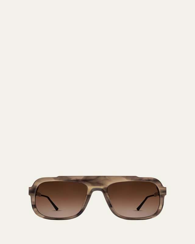 Bowery Two-Tone Aviator Sunglasses